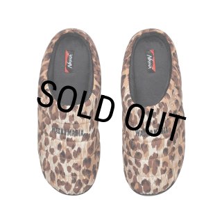 WACKO MARIA/NANGA / SUBU / LEOPARD WINTER SANDALS（BEIGE