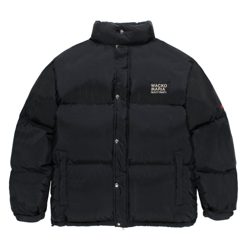 画像1: WACKO MARIA/NANGA / AURORA TEX DOWN JACKET（BLACK）［オーロラテックスダウンJKT-25秋冬］