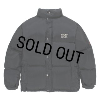 WACKO MARIA/NANGA / AURORA TEX DOWN JACKET（BLACK）［オーロラ