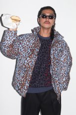 画像10: WACKO MARIA/NANGA / LEOPARD DOWN JACKET（BLUE）［レオパードダウンJKT-25秋冬］ (10)