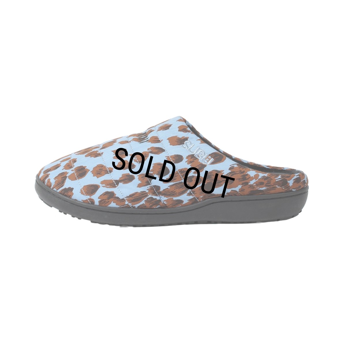 画像2: WACKO MARIA/NANGA / SUBU / LEOPARD WINTER SANDALS（BLUE）［レオパードウインターサンダル-25秋冬］ (2)