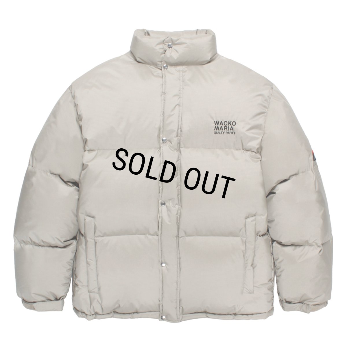 画像1: WACKO MARIA/NANGA / AURORA TEX DOWN JACKET（BEIGE）［オーロラテックスダウンJKT-25秋冬］ (1)