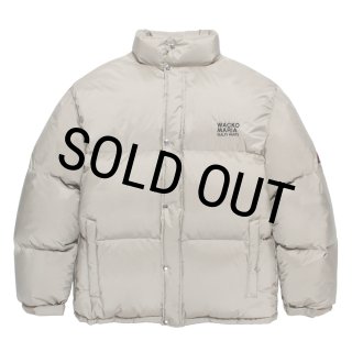 WACKO MARIA/NANGA / AURORA TEX DOWN JACKET（BEIGE）［オーロラ