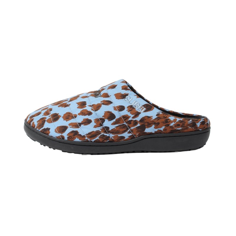 画像2: WACKO MARIA/NANGA / SUBU / LEOPARD WINTER SANDALS（BLUE）［レオパードウインターサンダル-25秋冬］