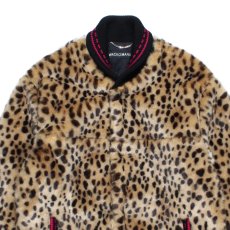 画像2: WACKO MARIA/LEOPARD FAUX FUR CAR CLUB JACKET（BEIGE）［レオパードファーカークラブJKT-25秋冬］ (2)