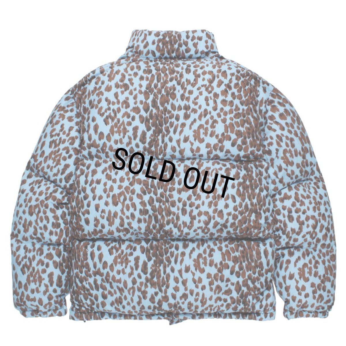画像2: WACKO MARIA/NANGA / LEOPARD DOWN JACKET（BLUE）［レオパードダウンJKT-25秋冬］ (2)