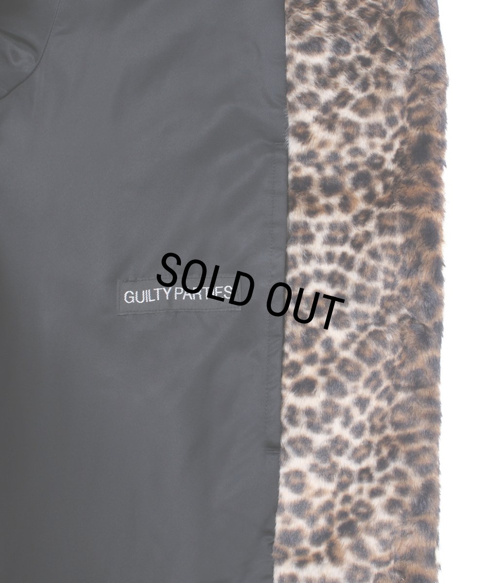 画像3: WACKO MARIA/LEOPARD FAUX FUR CAR CLUB JACKET（BEIGE）［レオパードファーカークラブJKT-25秋冬］ (3)