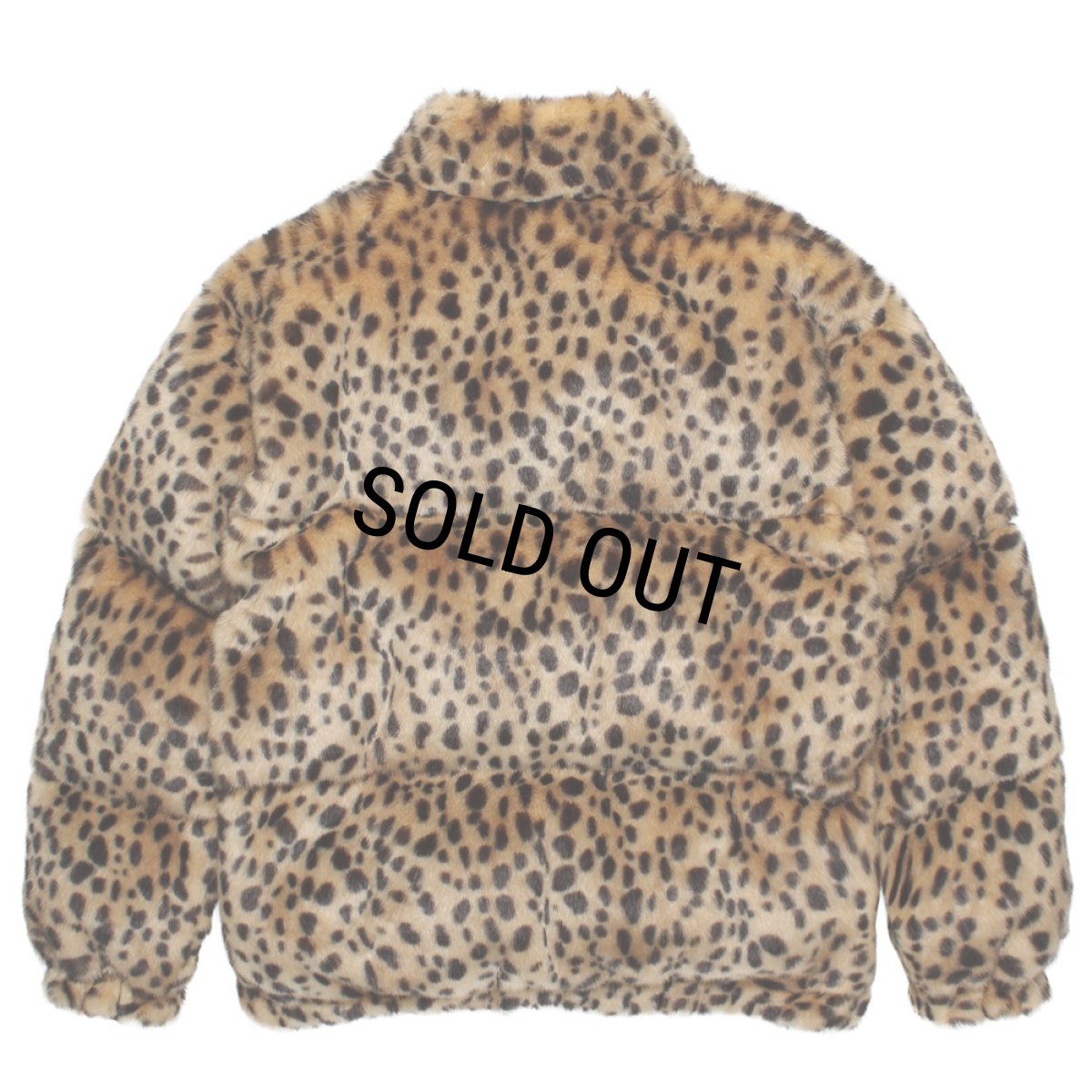 画像2: WACKO MARIA/NANGA / LEOPARD FAUX FUR DOWN JACKET（BEIGE）［レオパードファーダウンJKT-25秋冬］ (2)