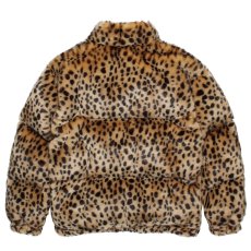 画像2: WACKO MARIA/NANGA / LEOPARD FAUX FUR DOWN JACKET（BEIGE）［レオパードファーダウンJKT-25秋冬］ (2)