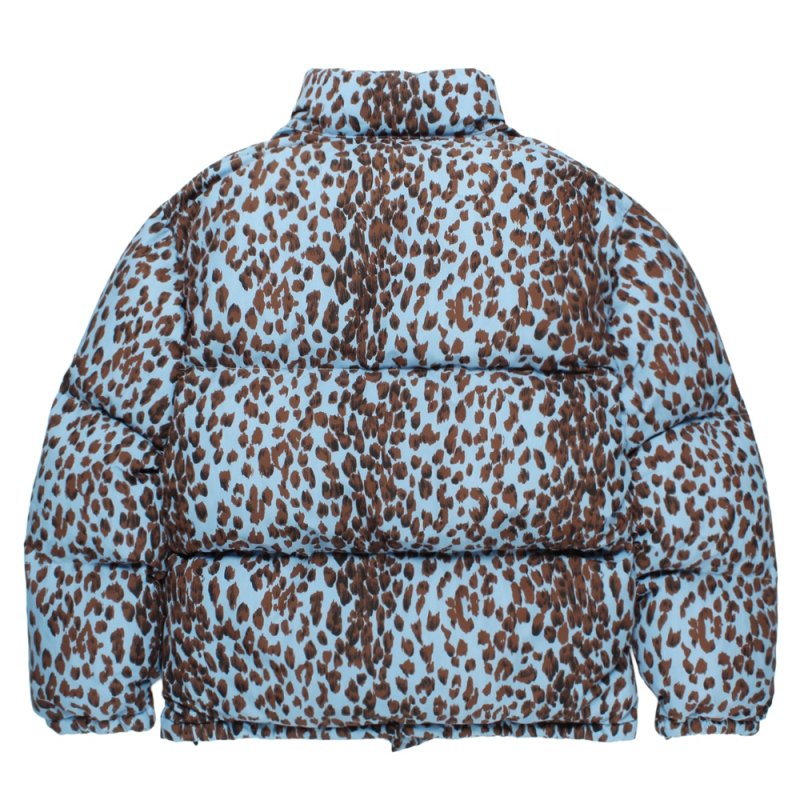 画像2: WACKO MARIA/NANGA / LEOPARD DOWN JACKET（BLUE）［レオパードダウンJKT-25秋冬］