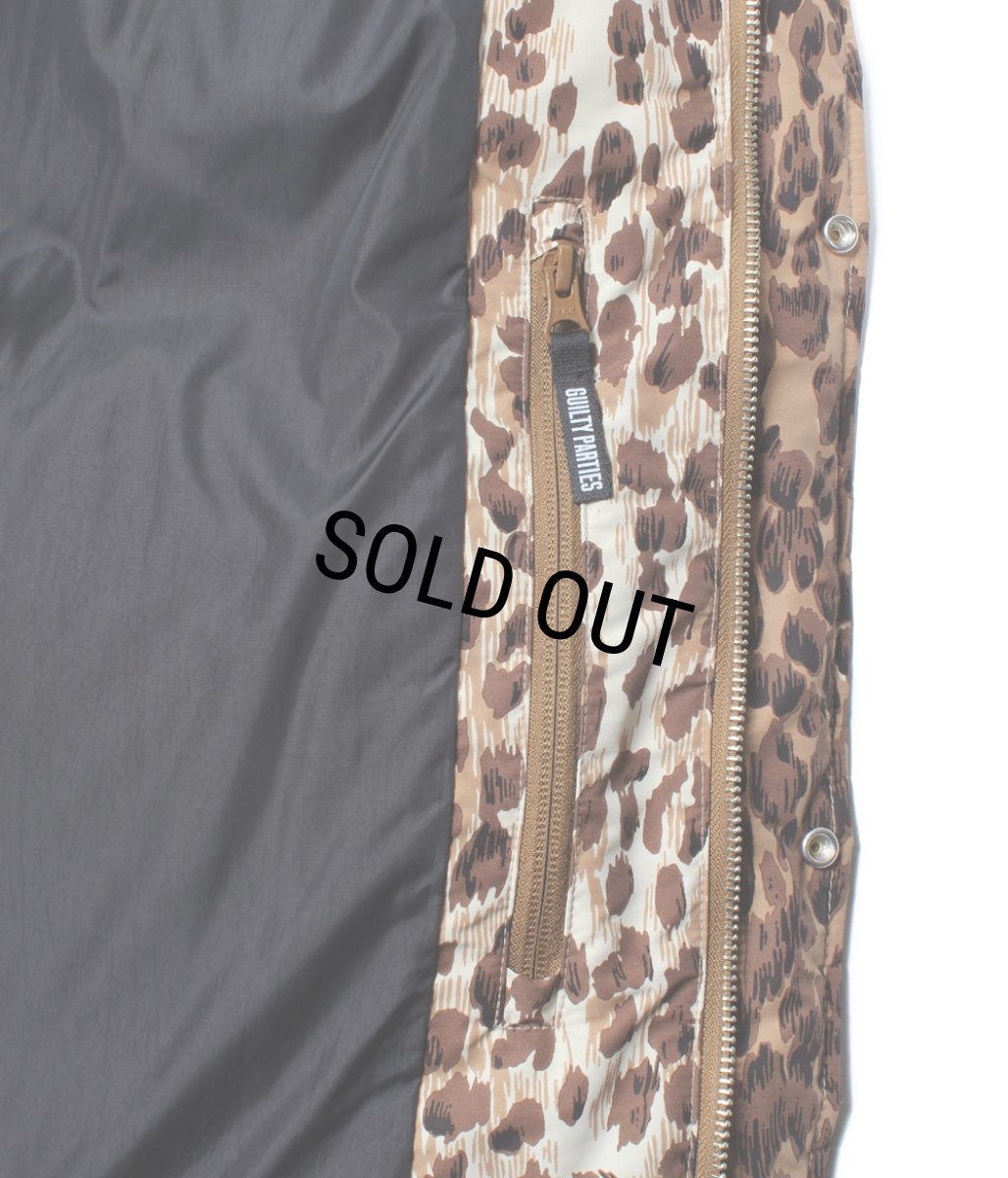 画像7: WACKO MARIA/NANGA / LEOPARD DOWN JACKET（BEIGE）［レオパードダウンJKT-25秋冬］ (7)