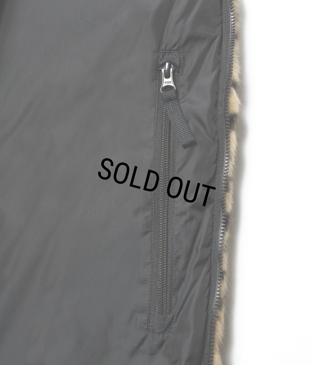 画像6: WACKO MARIA/NANGA / LEOPARD FAUX FUR DOWN JACKET（BEIGE）［レオパードファーダウンJKT-25秋冬］ (6)