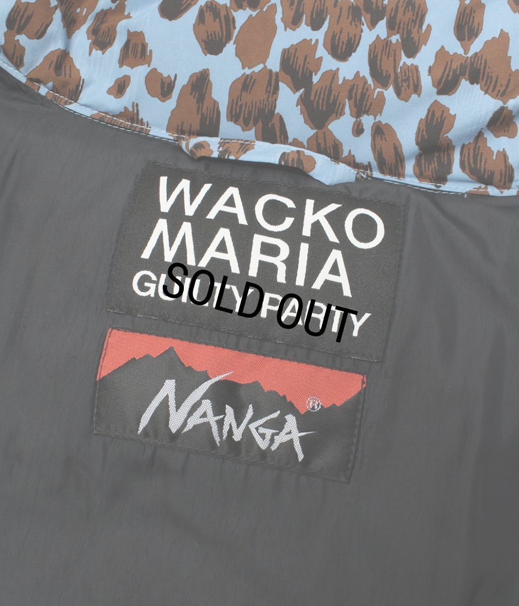 画像6: WACKO MARIA/NANGA / LEOPARD DOWN JACKET（BLUE）［レオパードダウンJKT-25秋冬］ (6)