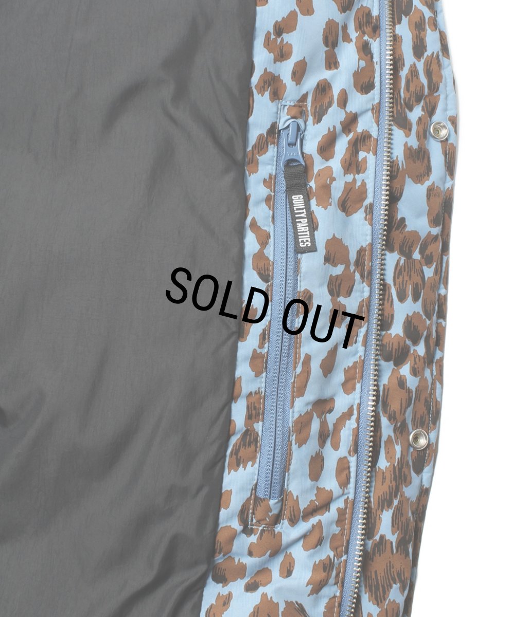画像7: WACKO MARIA/NANGA / LEOPARD DOWN JACKET（BLUE）［レオパードダウンJKT-25秋冬］ (7)
