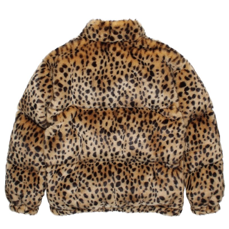 画像2: WACKO MARIA/NANGA / LEOPARD FAUX FUR DOWN JACKET（BEIGE）［レオパードファーダウンJKT-25秋冬］