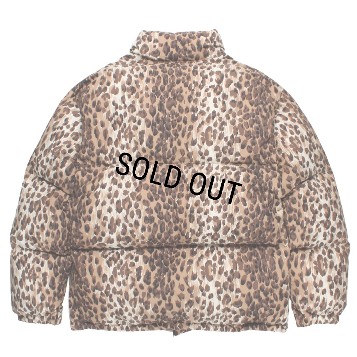 画像2: WACKO MARIA/NANGA / LEOPARD DOWN JACKET（BEIGE）［レオパードダウンJKT-25秋冬］ (2)