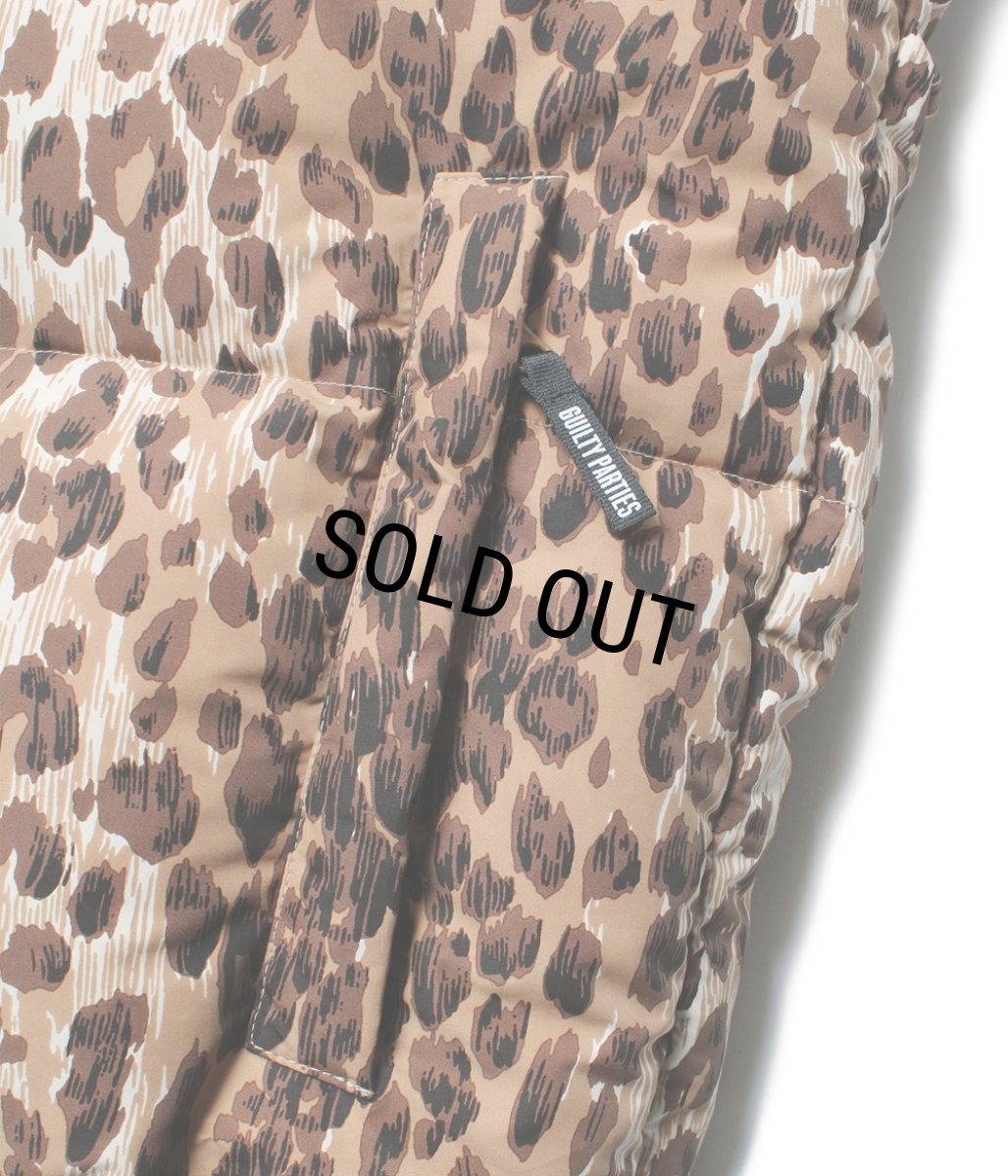 画像5: WACKO MARIA/NANGA / LEOPARD DOWN JACKET（BEIGE）［レオパードダウンJKT-25秋冬］ (5)