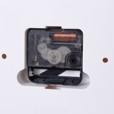 画像6: PORKCHOP/SCRIPT WALL CLOCK（BLACK/WHITE）［スクリプトウォールクロック-25秋冬］ (6)