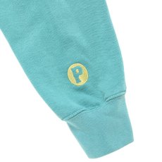 画像4: PORKCHOP/RUNNING LOGO SWEAT（MINT GREEN）［ランニングロゴスウェット-25秋冬］ (4)