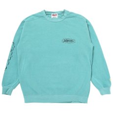 画像2: PORKCHOP/RUNNING LOGO SWEAT（MINT GREEN）［ランニングロゴスウェット-25秋冬］ (2)