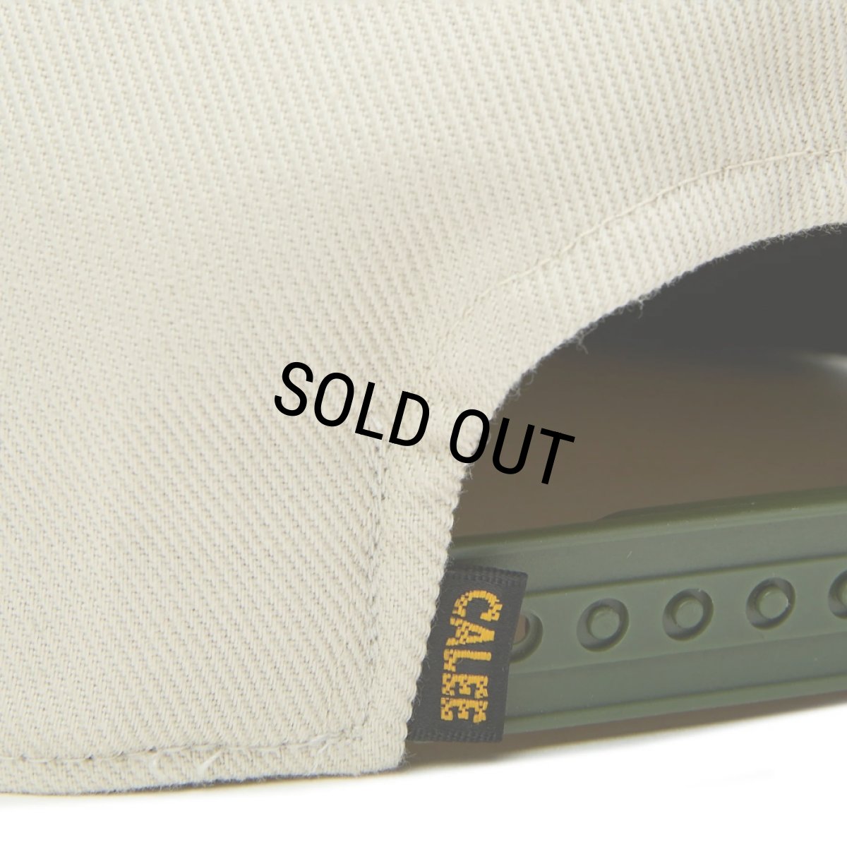 画像8: 【30%OFF】CALEE/CALEE FS LOGO TWILL CAP（各色）［ツイルキャップ-25秋冬］ (8)