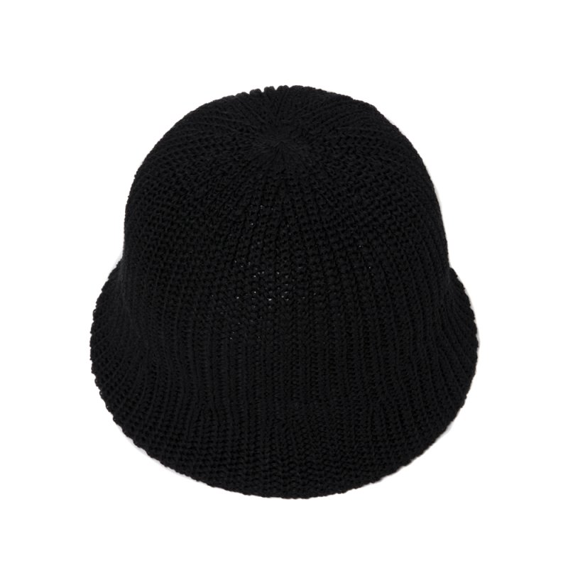 画像2: COOTIE PRODUCTIONS/Knit Crusher Hat（Black）［ニットクラッシャーハット-25秋冬］