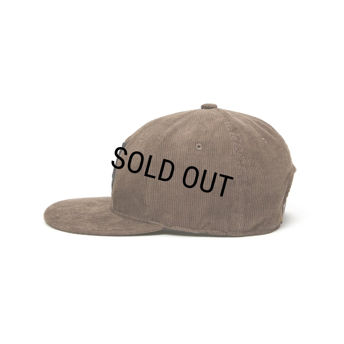 画像4: CALEE/CAL NT LOGO CORDUROY BB CAP（各色）［コーデュロイB.Bキャップ-25秋冬］ (4)