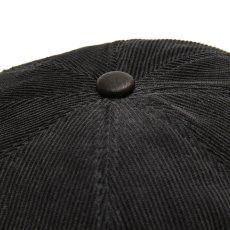 画像5: CALEE/CAL NT LOGO CORDUROY TWO TONE CAS（BLACK）［コーデュロイツートーンキャスケット-25秋冬］ (5)