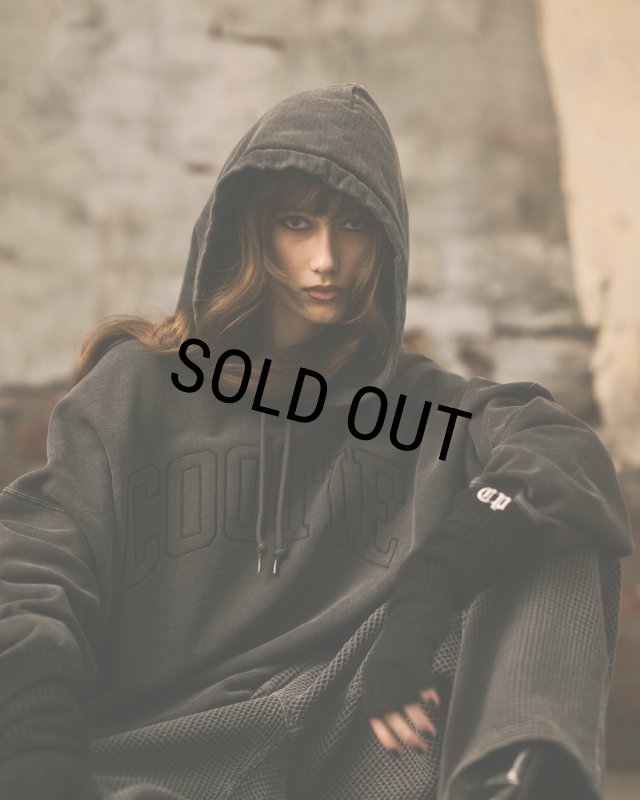 Cootie ピグメントスウェットフーディパーカー XL COOTIE PRODUCTIONS/Pigment Dyed Open End Yarn Sweat Hoodie（Black