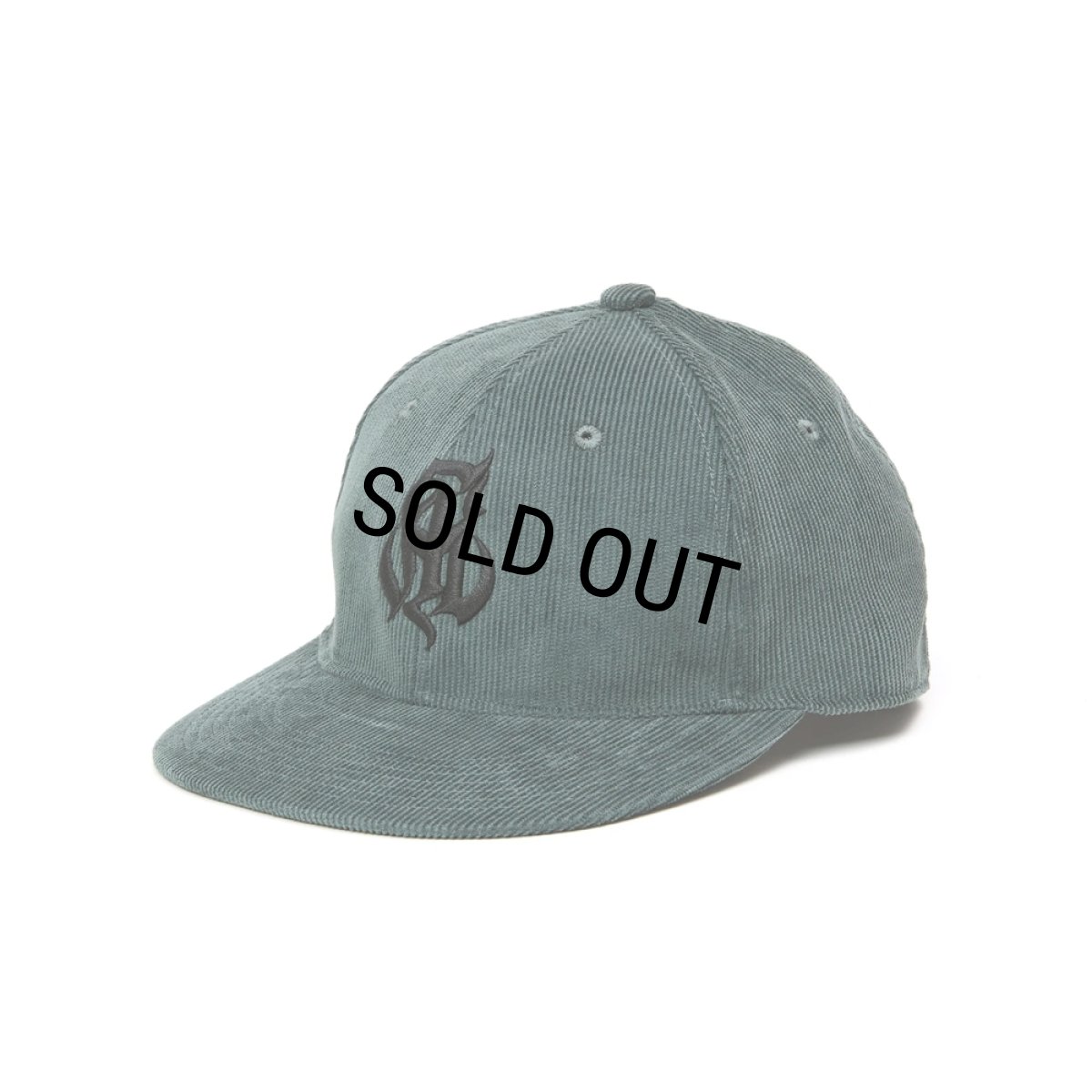 画像2: CALEE/CAL NT LOGO CORDUROY BB CAP（各色）［コーデュロイB.Bキャップ-25秋冬］ (2)