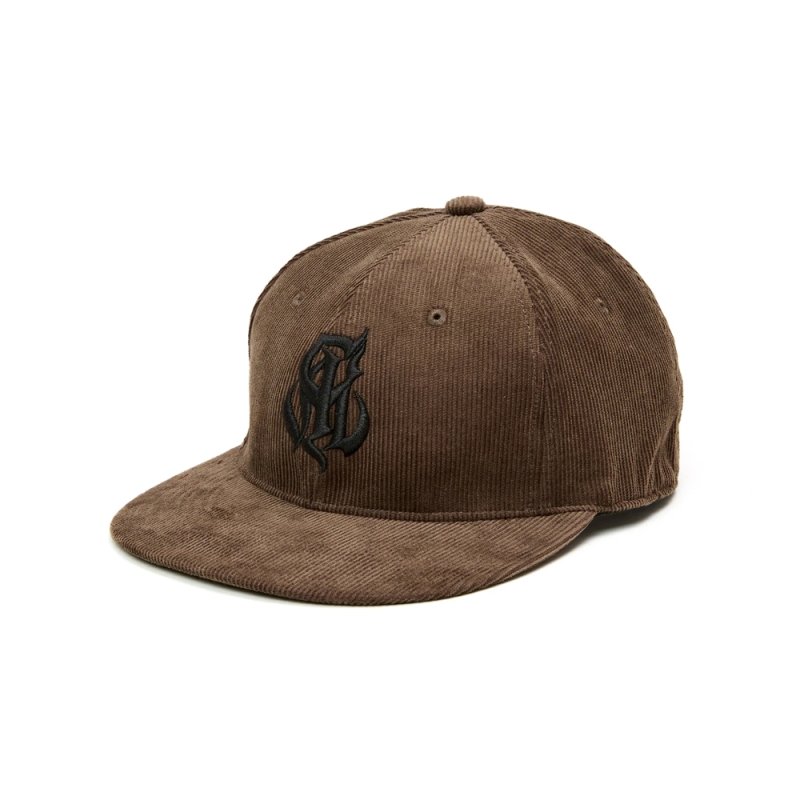画像3: CALEE/CAL NT LOGO CORDUROY BB CAP（各色）［コーデュロイB.Bキャップ-25秋冬］