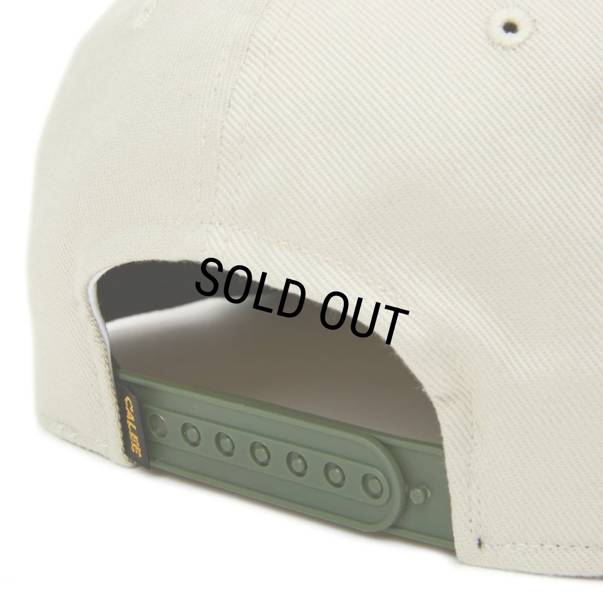 画像7: 【30%OFF】CALEE/CALEE FS LOGO TWILL CAP（各色）［ツイルキャップ-25秋冬］ (7)