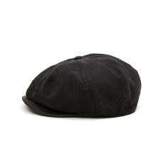 画像2: CALEE/CAL NT LOGO CORDUROY TWO TONE CAS（BLACK）［コーデュロイツートーンキャスケット-25秋冬］ (2)