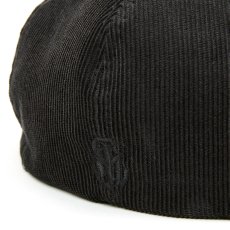 画像6: CALEE/CAL NT LOGO CORDUROY TWO TONE CAS（BLACK）［コーデュロイツートーンキャスケット-25秋冬］ (6)