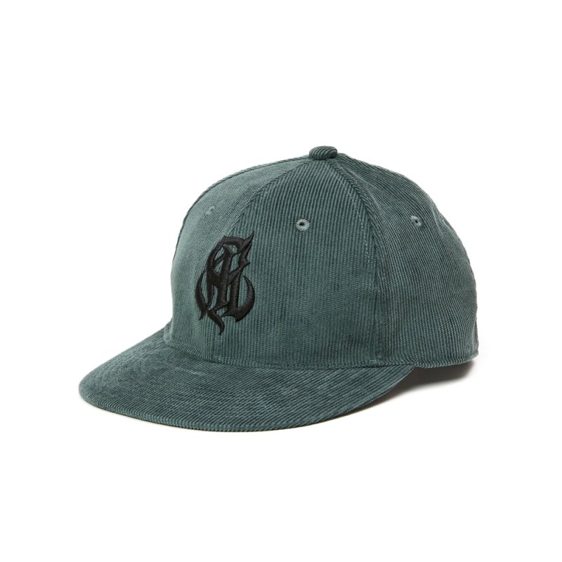 画像1: CALEE/CAL NT LOGO CORDUROY BB CAP（各色）［コーデュロイB.Bキャップ-25秋冬］