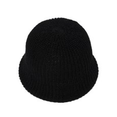 画像2: COOTIE PRODUCTIONS/Knit Crusher Hat（Black）［ニットクラッシャーハット-25秋冬］ (2)
