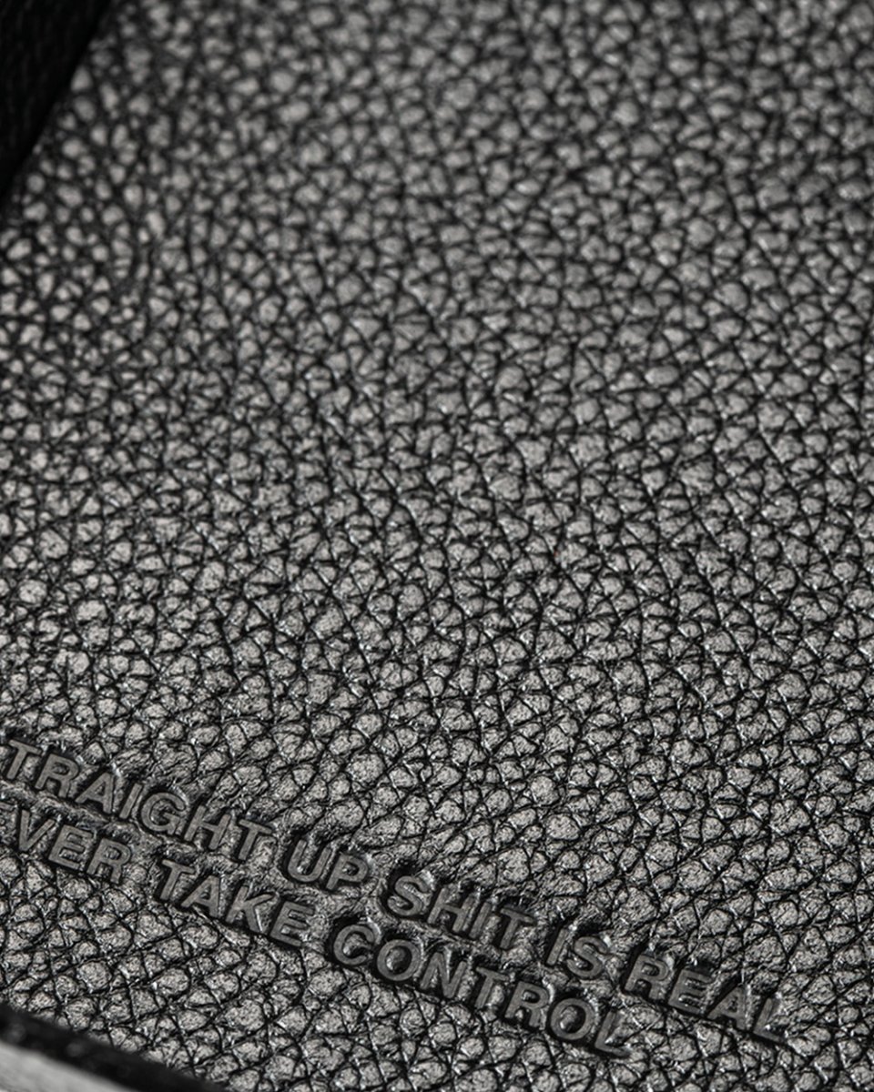 画像4: TIGHTBOOTH/SQUARE LEATHER TRAY（Black）［スクエアレザートレイ-25秋冬］ (4)