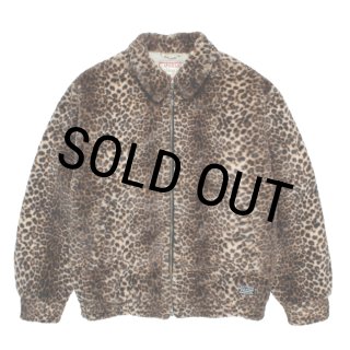 WACKO MARIA/MCGREGOR / LEOPARD FAUX FUR ANTI-FREEZE JACKET（BEIGE