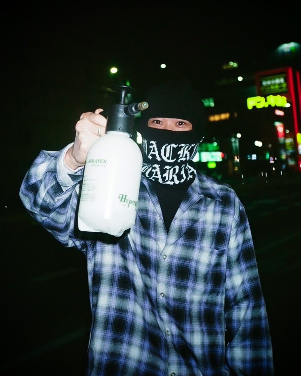 画像5: WACKO MARIA/NEW ERA / JACQUARD KNIT BALACLAVA（BLACK）［ジャガードニットバラクラバ-25秋冬］ (5)