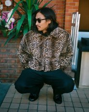 画像5: WACKO MARIA/MCGREGOR / LEOPARD FAUX FUR ANTI-FREEZE JACKET（BEIGE）［レオパードファーアンチフリーズJKT-25秋冬］ (5)