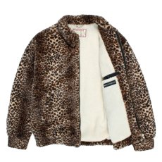 画像2: WACKO MARIA/MCGREGOR / LEOPARD FAUX FUR ANTI-FREEZE JACKET（BEIGE）［レオパードファーアンチフリーズJKT-25秋冬］ (2)