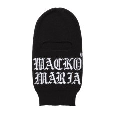 画像1: WACKO MARIA/NEW ERA / JACQUARD KNIT BALACLAVA（BLACK）［ジャガードニットバラクラバ-25秋冬］ (1)