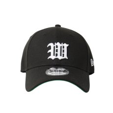 画像1: WACKO MARIA/NEW ERA / 9FORTY（BLACK/WHITE）［9FORTYキャップ-25秋冬］ (1)