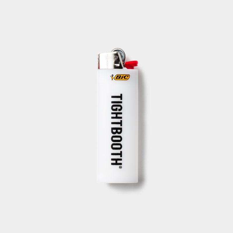 画像1: TIGHTBOOTH/LOGO LIGHTER（White）［ロゴライター-25秋冬］