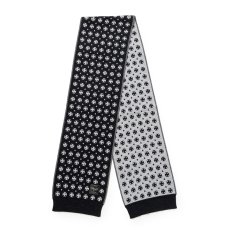 画像1: RATS/GERMAN CROSS MUFFLER（BLACK）［ジャーマンクロスマフラー-25秋冬］ (1)