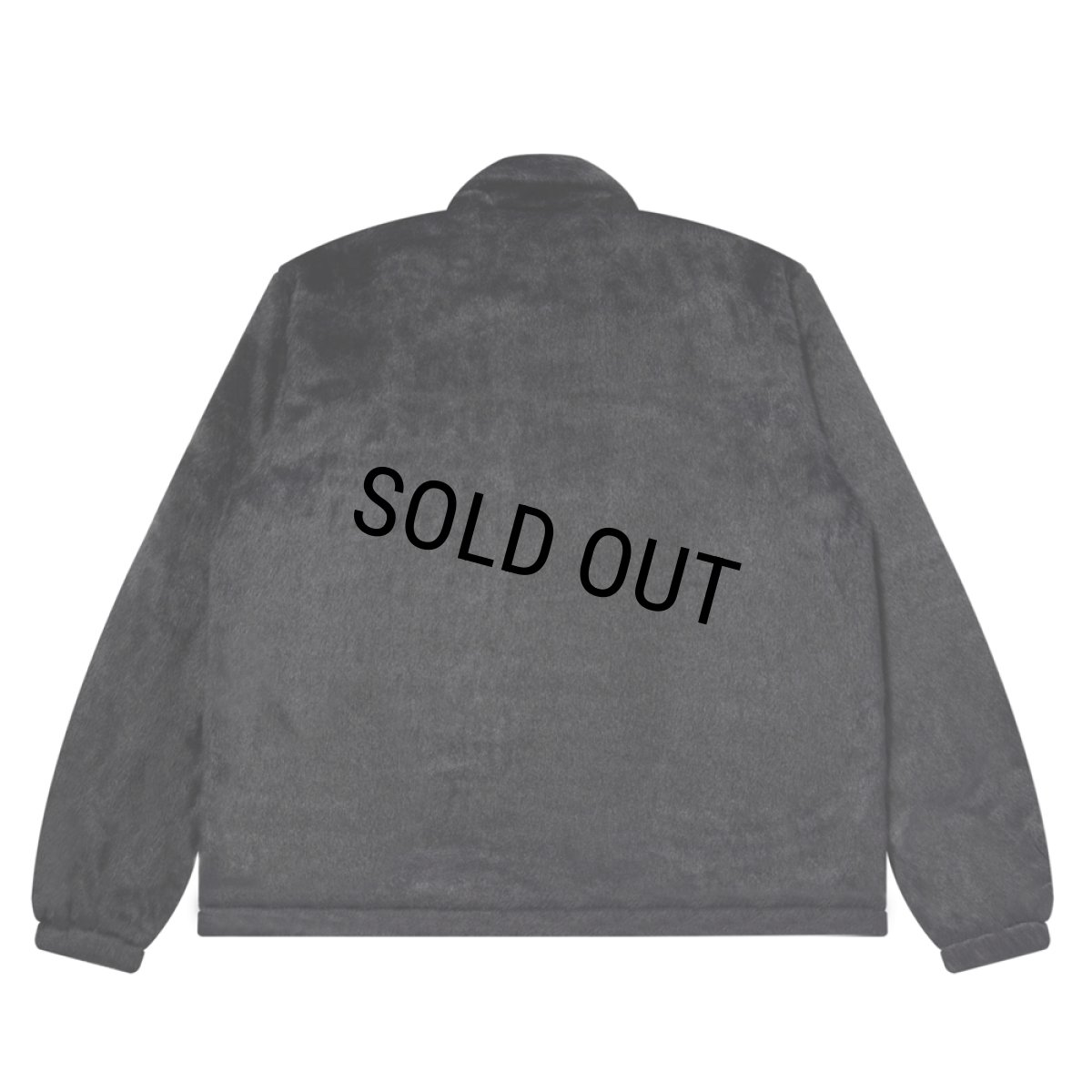 画像2: BlackEyePatch/OE LOGO FAUX FUR COACH JACKET（BLACK） (2)