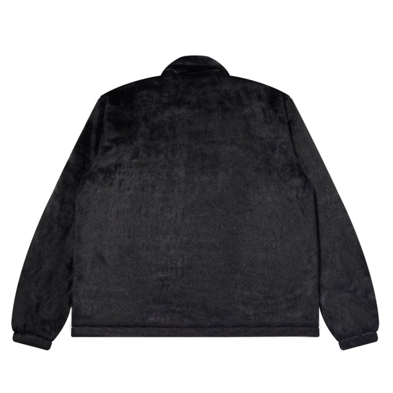 画像2: BlackEyePatch/OE LOGO FAUX FUR COACH JACKET（BLACK）