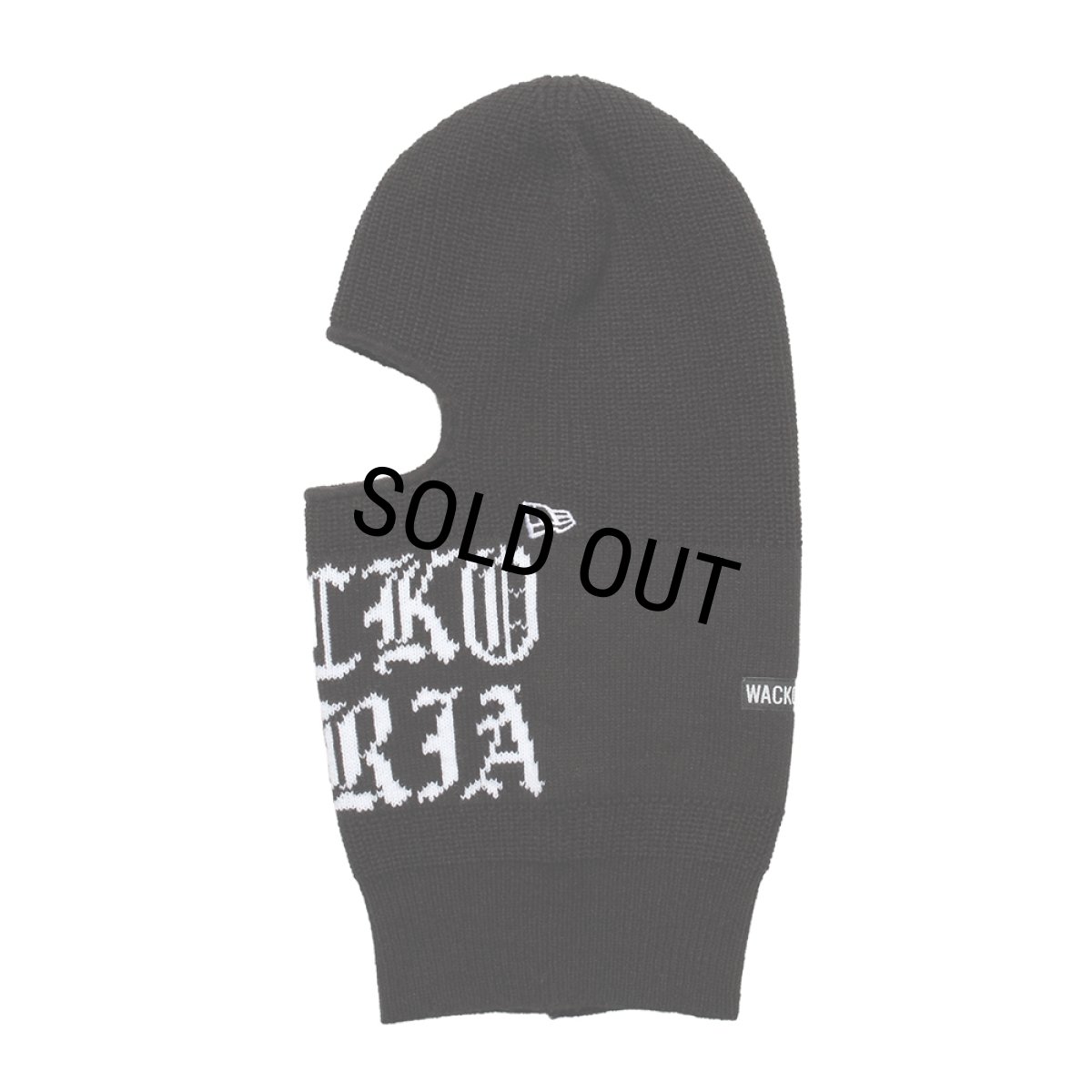 画像2: WACKO MARIA/NEW ERA / JACQUARD KNIT BALACLAVA（BLACK）［ジャガードニットバラクラバ-25秋冬］ (2)