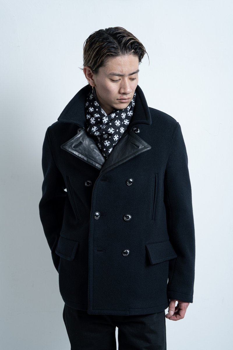 画像6: RATS/GERMAN CROSS MUFFLER（BLACK）［ジャーマンクロスマフラー-25秋冬］ (6)