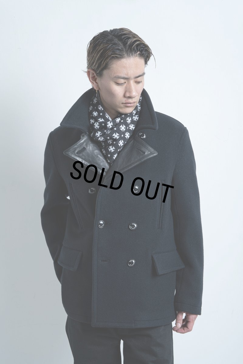 画像6: RATS/GERMAN CROSS MUFFLER（BLACK）［ジャーマンクロスマフラー-25秋冬］ (6)